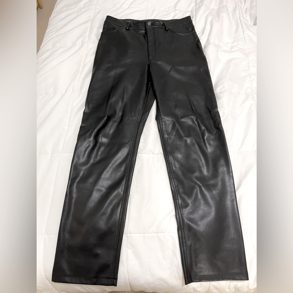 Dynamite Gisele faux leather pants
